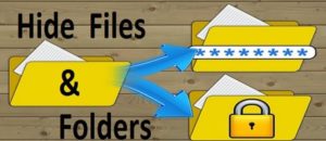 Hide your private files and folder using command prompt.