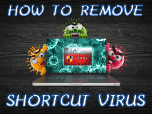 Remove shortcut virus