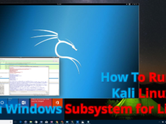 How To Run Kali Linux In Windows Subsystem for Linux |