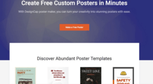 How to Create Free Posters with DesignCap