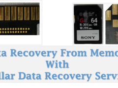 Lost Data Recovery From Memory Card with Stellar Data Recovery Service | 1