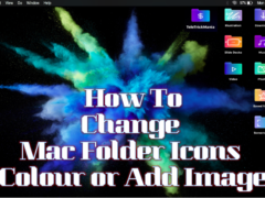 How To Change Mac Folder Icons Colour or Add Image