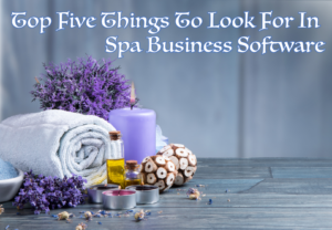 Top Five Things To Look For In Spa Business Software 1